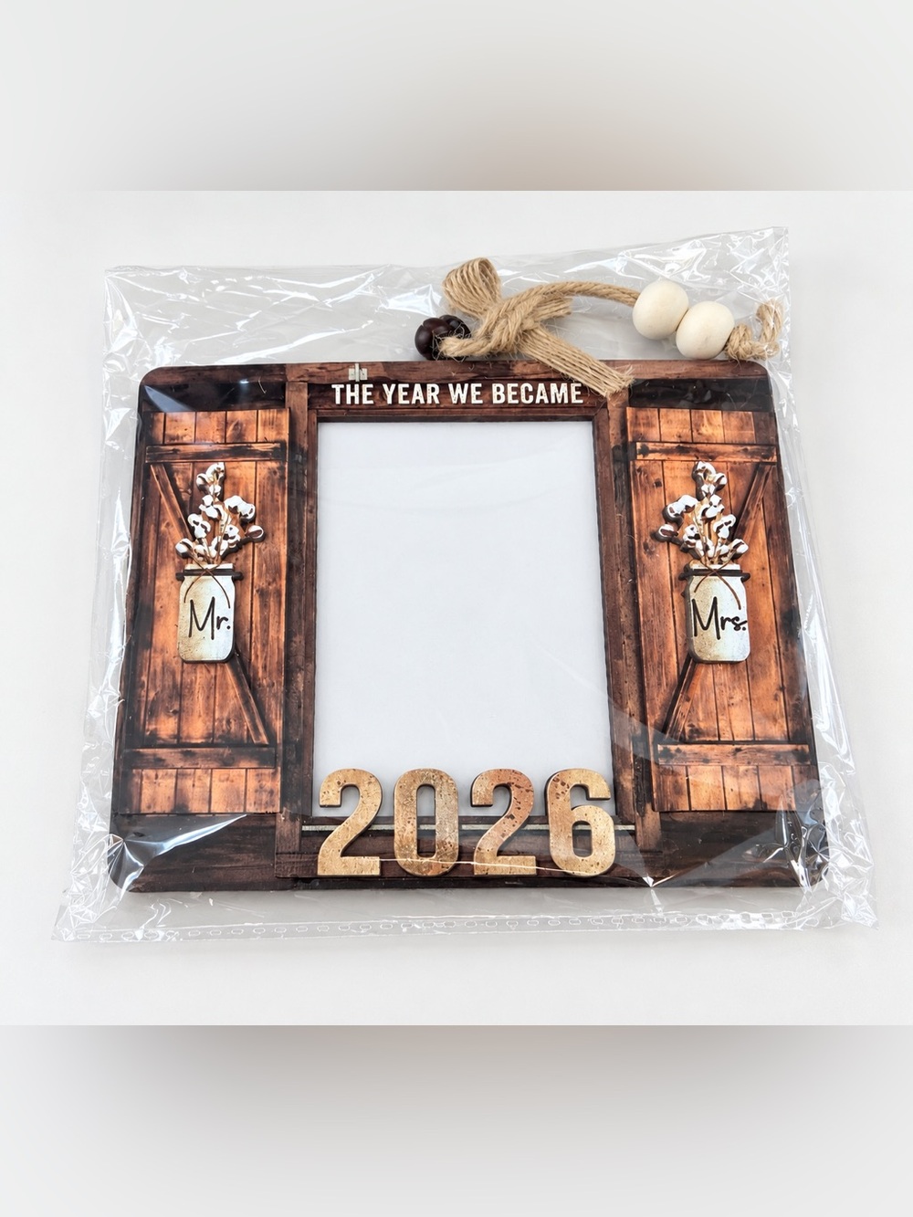 Rustic Brown 2026 Picture Frame - Home Accents